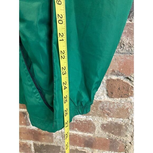 Adidas Emerald Green/Black Full Zip Windbreaker, Packable Hood, Men’s Size Mediu - Picture 5 of 13